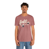 Pink Pumpkin Fall is My Favorite Unisex Jersey Short Sleeve Tee