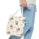 Floral Plaid Tote Bag - Student Collection 2025