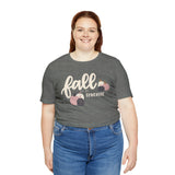 Pink Pumpkin Fall is My Favorite Unisex Jersey Short Sleeve Tee
