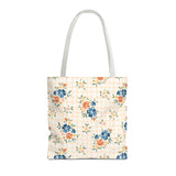 Floral Plaid Tote Bag - Student Collection 2025