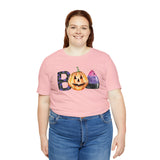 BOO Halloween Shirt Unisex Jersey Short Sleeve Tee