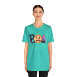 BOO Halloween Shirt Unisex Jersey Short Sleeve Tee