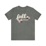 Pink Pumpkin Fall is My Favorite Unisex Jersey Short Sleeve Tee