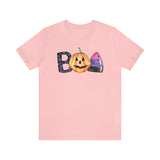 BOO Halloween Shirt Unisex Jersey Short Sleeve Tee