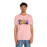 BOO Halloween Shirt Unisex Jersey Short Sleeve Tee