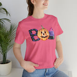 BOO Halloween Shirt Unisex Jersey Short Sleeve Tee