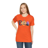BOO Halloween Shirt Unisex Jersey Short Sleeve Tee