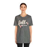 Pink Pumpkin Fall is My Favorite Unisex Jersey Short Sleeve Tee