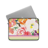 Watercolor Florals 2024 Planner Laptop Sleeve