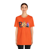 BOO Halloween Shirt Unisex Jersey Short Sleeve Tee
