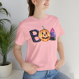 BOO Halloween Shirt Unisex Jersey Short Sleeve Tee