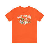 Give Thanks Unisex Jersey Short Sleeve Tee