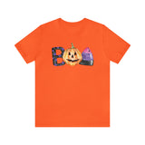 BOO Halloween Shirt Unisex Jersey Short Sleeve Tee