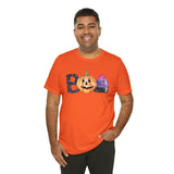 BOO Halloween Shirt Unisex Jersey Short Sleeve Tee