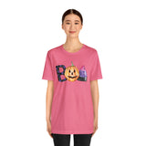 BOO Halloween Shirt Unisex Jersey Short Sleeve Tee