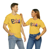 BOO Halloween Shirt Unisex Jersey Short Sleeve Tee