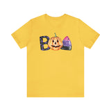 BOO Halloween Shirt Unisex Jersey Short Sleeve Tee