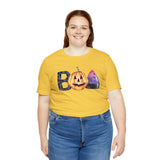 BOO Halloween Shirt Unisex Jersey Short Sleeve Tee