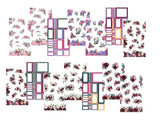 Jewel Tone Florals Volume Two Sticker Book