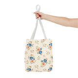 Floral Plaid Tote Bag - Student Collection 2025