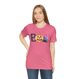 BOO Halloween Shirt Unisex Jersey Short Sleeve Tee