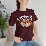 Give Thanks Unisex Jersey Short Sleeve Tee
