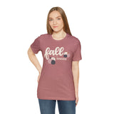 Pink Pumpkin Fall is My Favorite Unisex Jersey Short Sleeve Tee