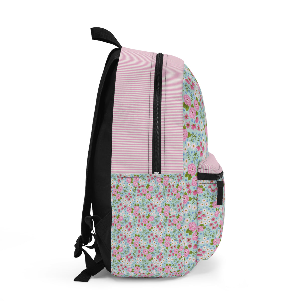 Floral Patchwork Patchwork Vans Backpack Floral Print Backpack