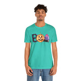 BOO Halloween Shirt Unisex Jersey Short Sleeve Tee