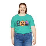 BOO Halloween Shirt Unisex Jersey Short Sleeve Tee