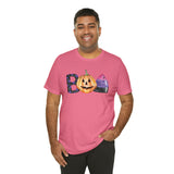 BOO Halloween Shirt Unisex Jersey Short Sleeve Tee