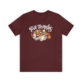 Give Thanks Unisex Jersey Short Sleeve Tee