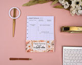 Project Planning Sheets Paper Pack
