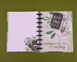 Fitness Planner- 12 Month Undated Planner