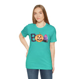 BOO Halloween Shirt Unisex Jersey Short Sleeve Tee