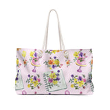 Birthday Bash Floral Printed Weekender Bag