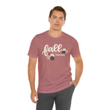 Pink Pumpkin Fall is My Favorite Unisex Jersey Short Sleeve Tee