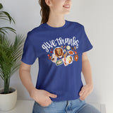 Give Thanks Unisex Jersey Short Sleeve Tee
