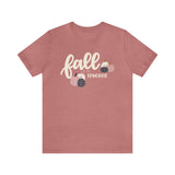 Pink Pumpkin Fall is My Favorite Unisex Jersey Short Sleeve Tee