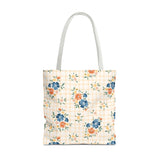 Floral Plaid Tote Bag - Student Collection 2025
