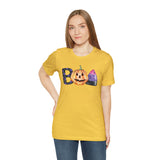 BOO Halloween Shirt Unisex Jersey Short Sleeve Tee