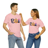BOO Halloween Shirt Unisex Jersey Short Sleeve Tee