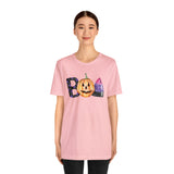 BOO Halloween Shirt Unisex Jersey Short Sleeve Tee