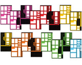 Neon Basics Sticker Book