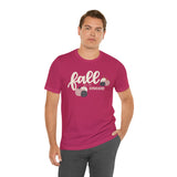 Pink Pumpkin Fall is My Favorite Unisex Jersey Short Sleeve Tee