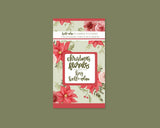 Christmas Florals Volume Five Sticker Book