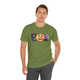 BOO Halloween Shirt Unisex Jersey Short Sleeve Tee