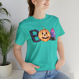 BOO Halloween Shirt Unisex Jersey Short Sleeve Tee