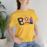 BOO Halloween Shirt Unisex Jersey Short Sleeve Tee
