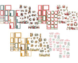 Christmas Florals Volume Five Sticker Book